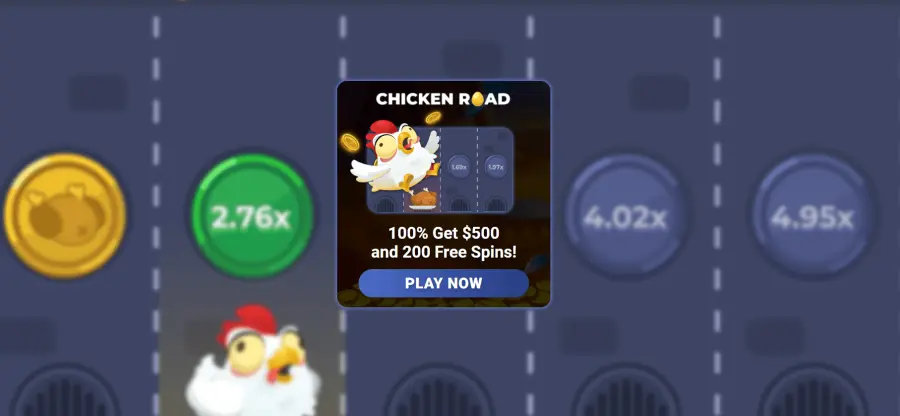 Chicken Road Spiel — originale Version von Inout Games