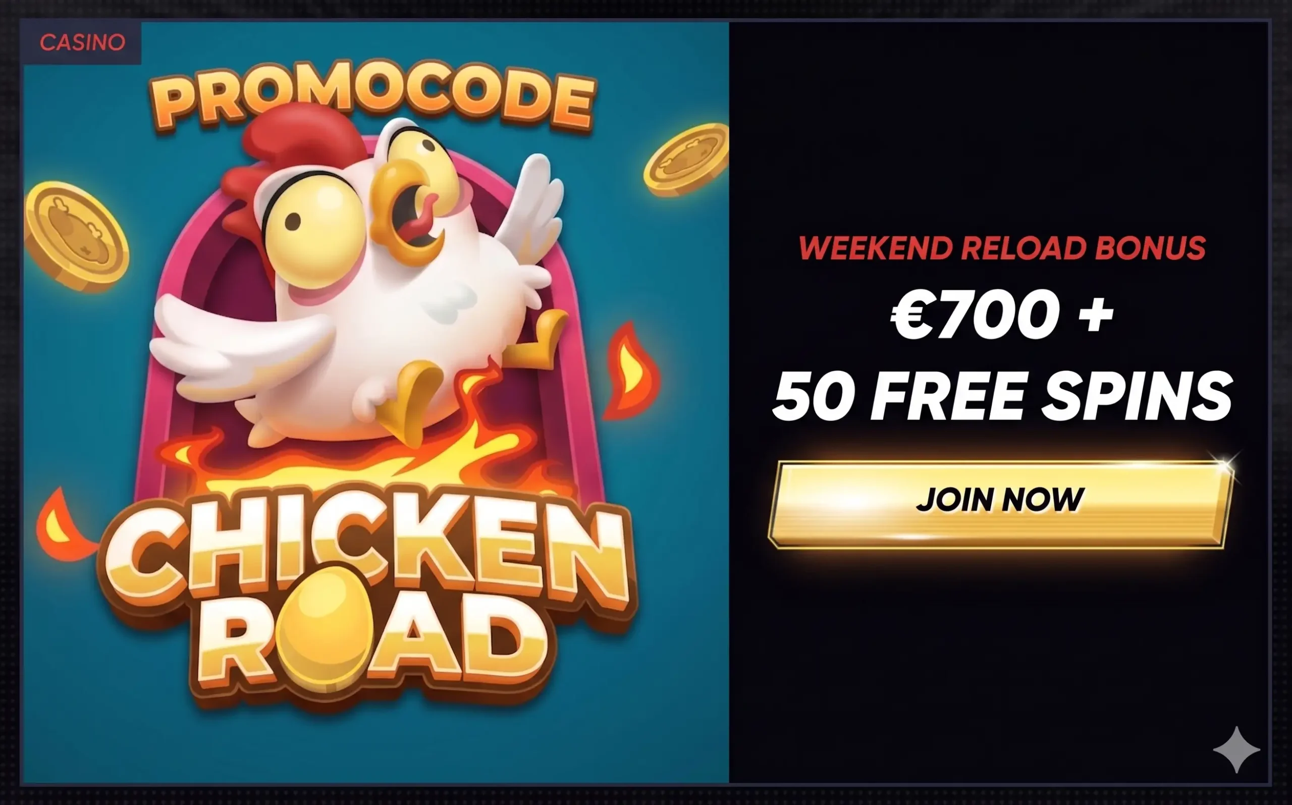 Chicken Road in der QuickWin Casino-App