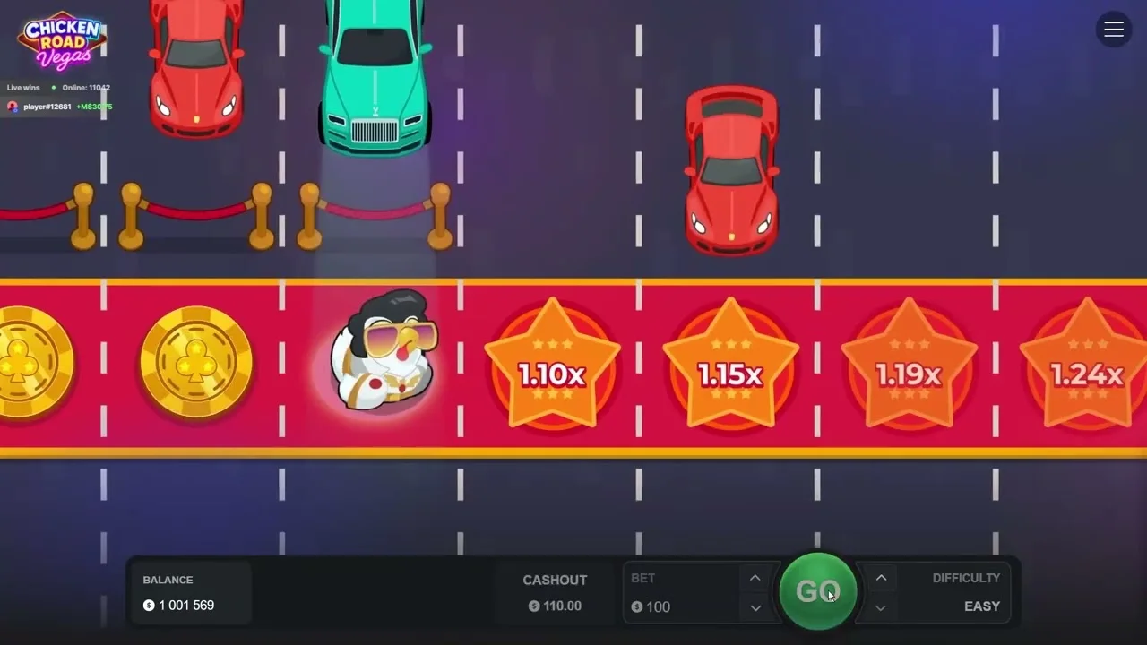 Chicken Road Vegas Spielmechanik im Online Casino